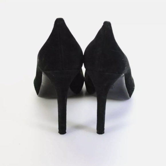 CALVIN KLEIN LEATHER HIGH HEELs ALMOND pumps - Picture 3 of 5